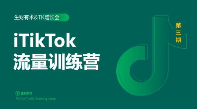 2020最新TikTok流量增长训练营（完结）附PPT-新手副业项目