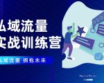 私域流量实战营:7天收获属于您的私域流量池,给你总结出可复制的套路-新手副业项目