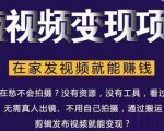 在家也能操作的短视频赚钱项目,无需真人,不用拍摄,纯搬运月入2到5万-新手副业项目