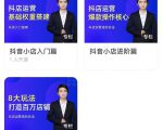 湛北·抖音小店入门进阶高阶合集，八大玩法打造百万店铺-新手副业项目