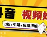 （燃烧好物）抖音视频好物分享实操课程（0粉+拆解+中期+后期）-新手副业项目