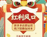 左右电商拼多多无货源店群玩法：从0~1，36节实战保姆教程，​极速起店必出单-新手副业项目