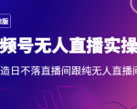2022年视频号无人直播实操课，打造日不落直播间跟纯无人直播间-新手副业项目
