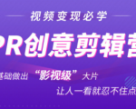 抖音赚钱必学的PR创意剪辑：零基础做出“影视级”大片，让人一看就忍不住为你点赞！-新手副业项目