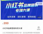 小红书品牌营销专项大课，操盘手进阶，一套能让你提升业务精进的课程-新手副业项目