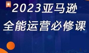 2023亚马逊全能运营必修课，全面认识亚马逊平台+精品化选品+CPC广告的极致打法-新手副业项目