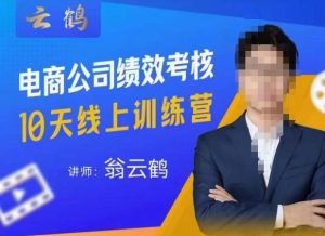 云鹤·电商公司10个岗位绩效考核的底层知识体系和落地方案-新手副业项目