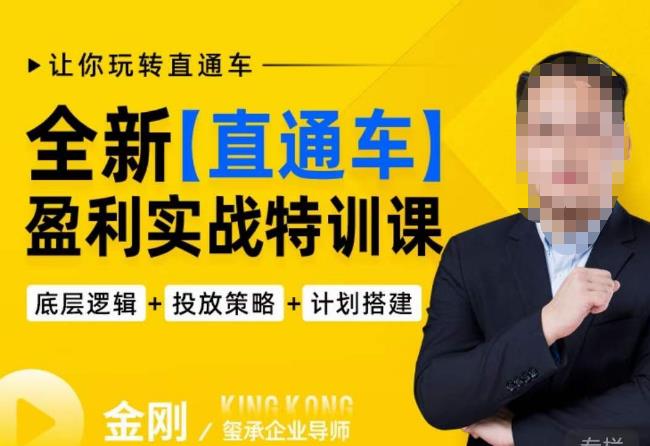 玺承·全新直通车盈利实战特训课，从​底层逻辑详细拆解，从底层，策略到搭建，让你玩转直通车-新手副业项目