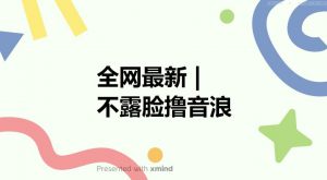 全网最新不露脸撸音浪，跑通自动化成交闭环，实现出单+收徒收益最大化【揭秘】-新手副业项目