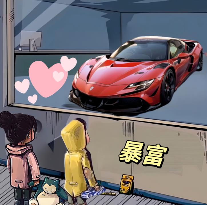 拆解橱窗看车男孩汽车头像制作课程,视频版一条龙实操玩法分享给你-新手副业项目