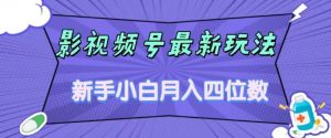 影视号最新玩法,新手小白月入四位数,零粉直接上手【揭秘】-新手副业项目