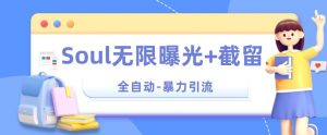 【暴力引流】Soul无限曝光+截留一体的软件【揭秘】-新手副业项目