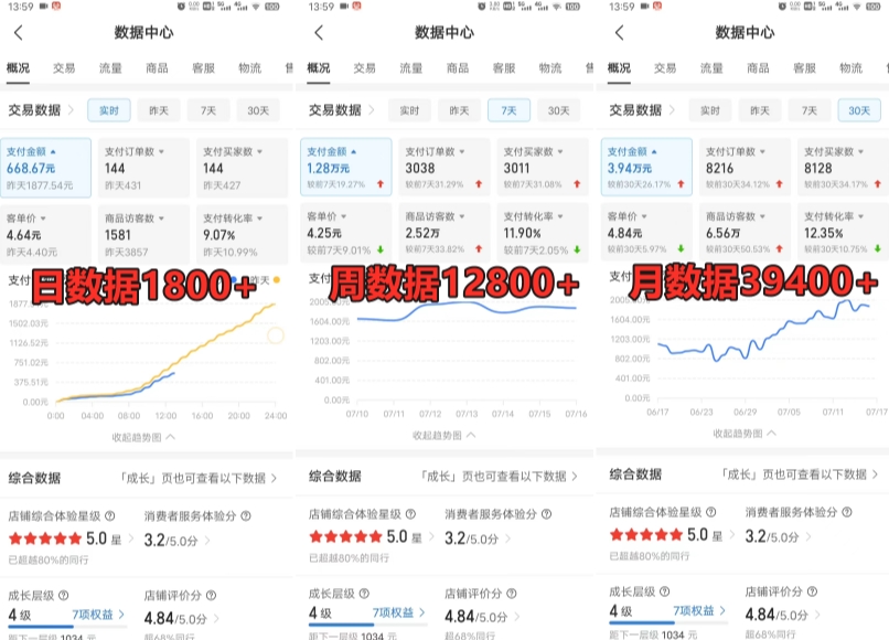 拼多多虚拟电商训练营月入30000+你也行，暴利稳定长久，副业首选-新手副业项目