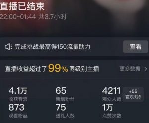 抖音24小时无人直播Ai时装秀，实操日入2000+，礼物刷不停，落地保姆级教学【揭秘】-新手副业项目