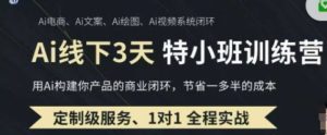 AI实操培训第20-21期线下，0基础保姆级教程，3月最新整理，企业获客、降本增效、打造超级个体-新手副业项目