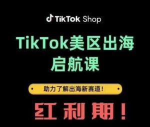 TikTok出海启航课(美区)助力了解出海红利新赛道-新手副业项目