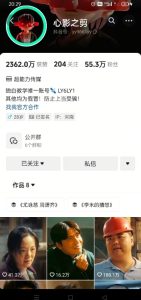 抖音影视大佬心影之剪全套教学，影视第一人称独白课程，26条作品涨粉24W-新手副业项目