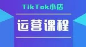 TikTok小店运营实操课,TK小店运营实操+疑难答疑-新手副业项目