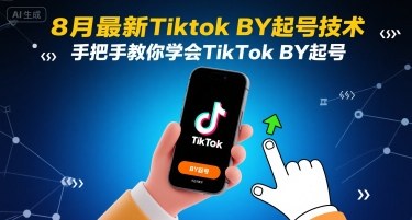 8月最新Tiktok搬运起号技术，手把手教你学会TikTok搬运起号-新手副业项目